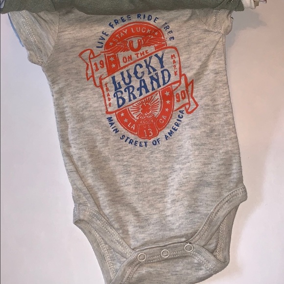 Lucky Brand Assorted Onesies - Picture 5 of 6
